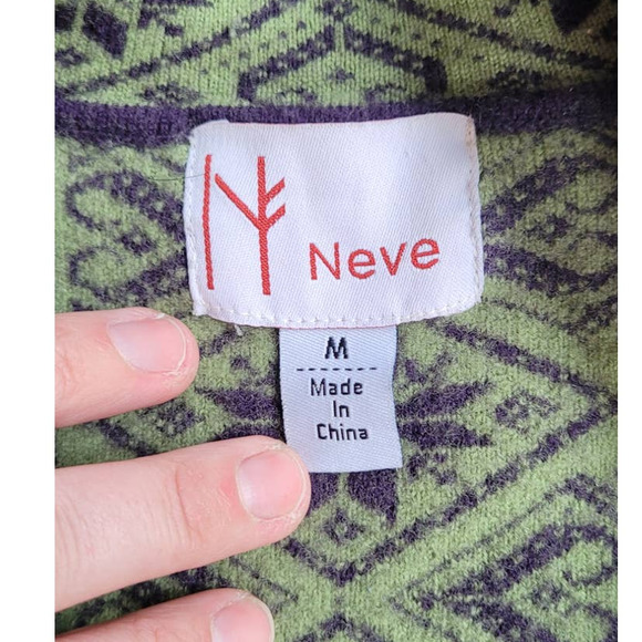 Girls Neve 100% Wool Full-Zip Sweater Jacket Mock Neck Size 7/8 - Picture 4 of 5